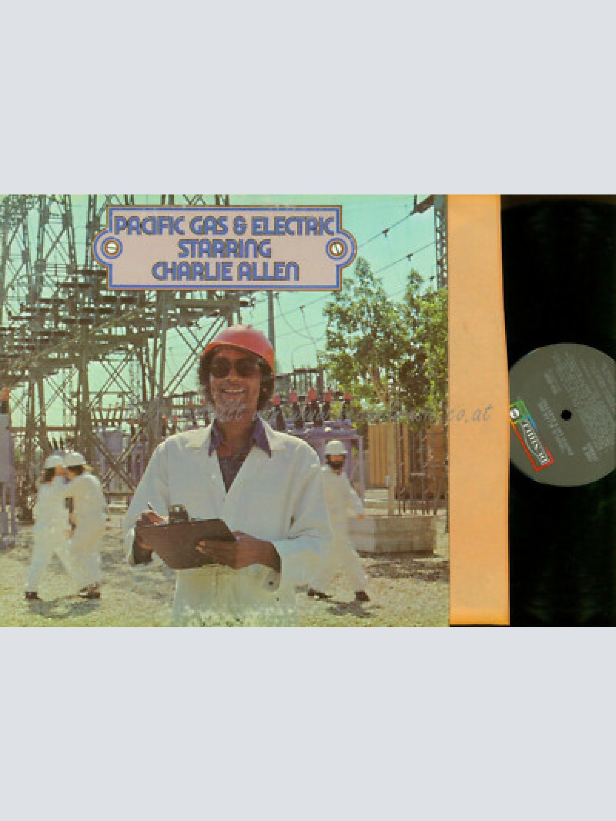 LP--  Pacific Gas & Electric Starring Charlie Allen //OIS// FOC // US LP