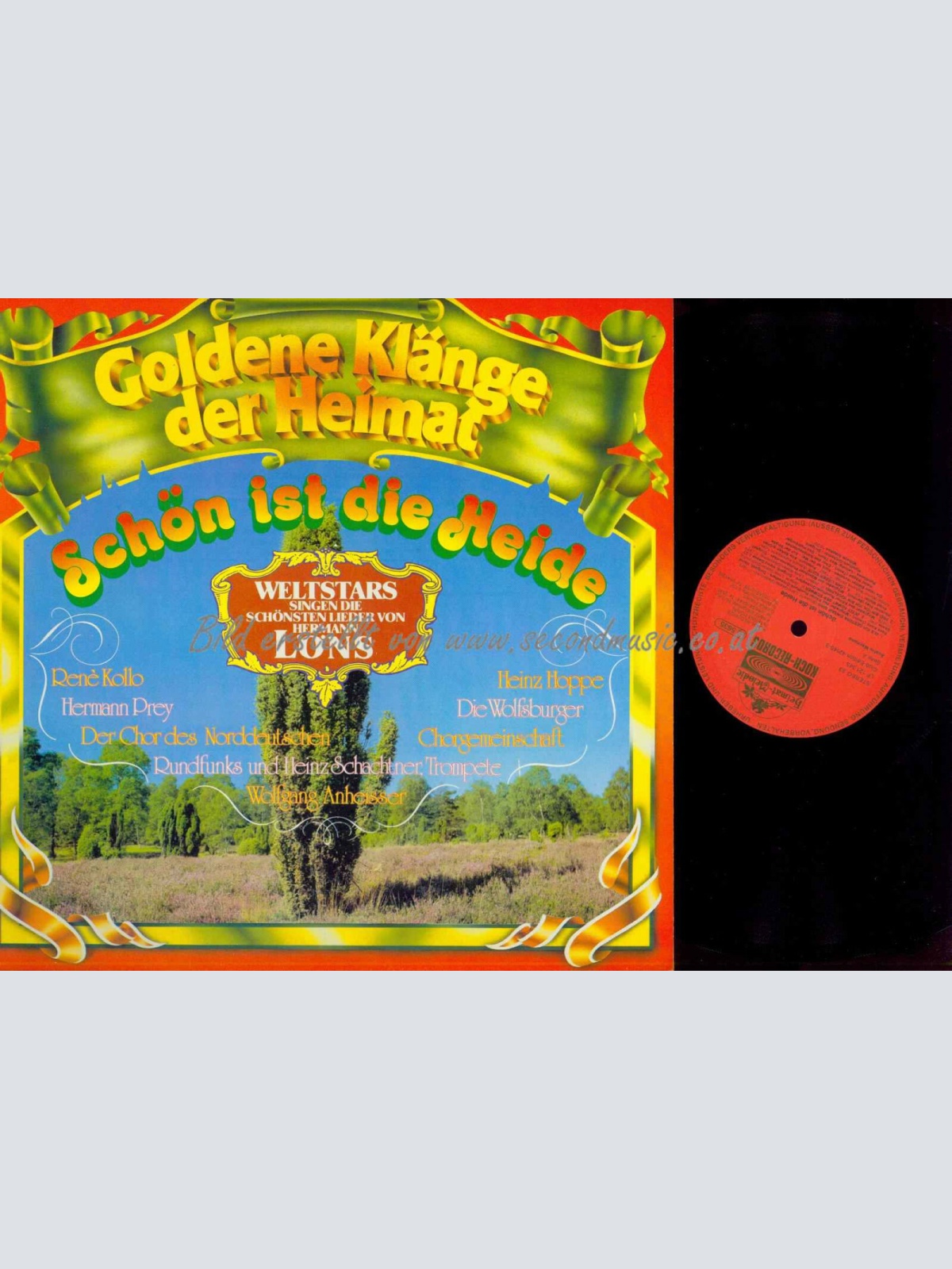 LP-Goldene Klänge der Heimat --schön ist die Heide    // NM