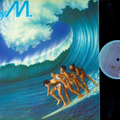 LP-- Boney M. – Oceans Of Fantasy  / Cover Poster  Hansa