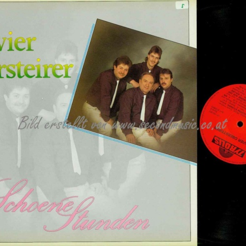 LP--Die vier Obersteirer  -- Schöne Stunden    //NM
