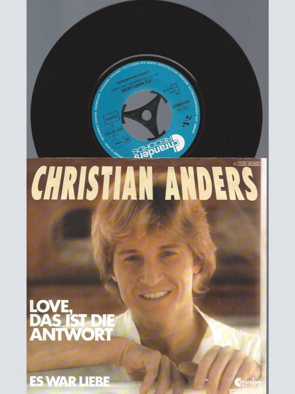 7"   Christian Anders – Love, Das Ist Die Antwort