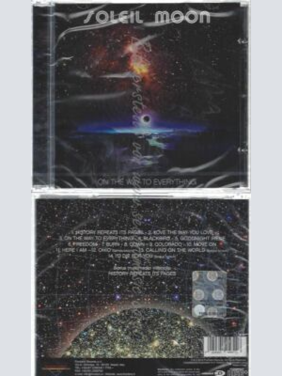 CD-- SOLEIL MOON--ON THE WAY TO EVERYTHING