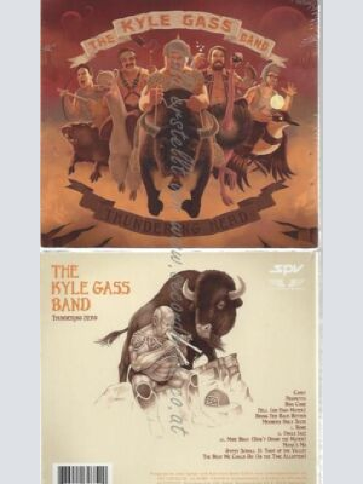 CD-- KYLE GASS BAND  --THUNDERING HERD
