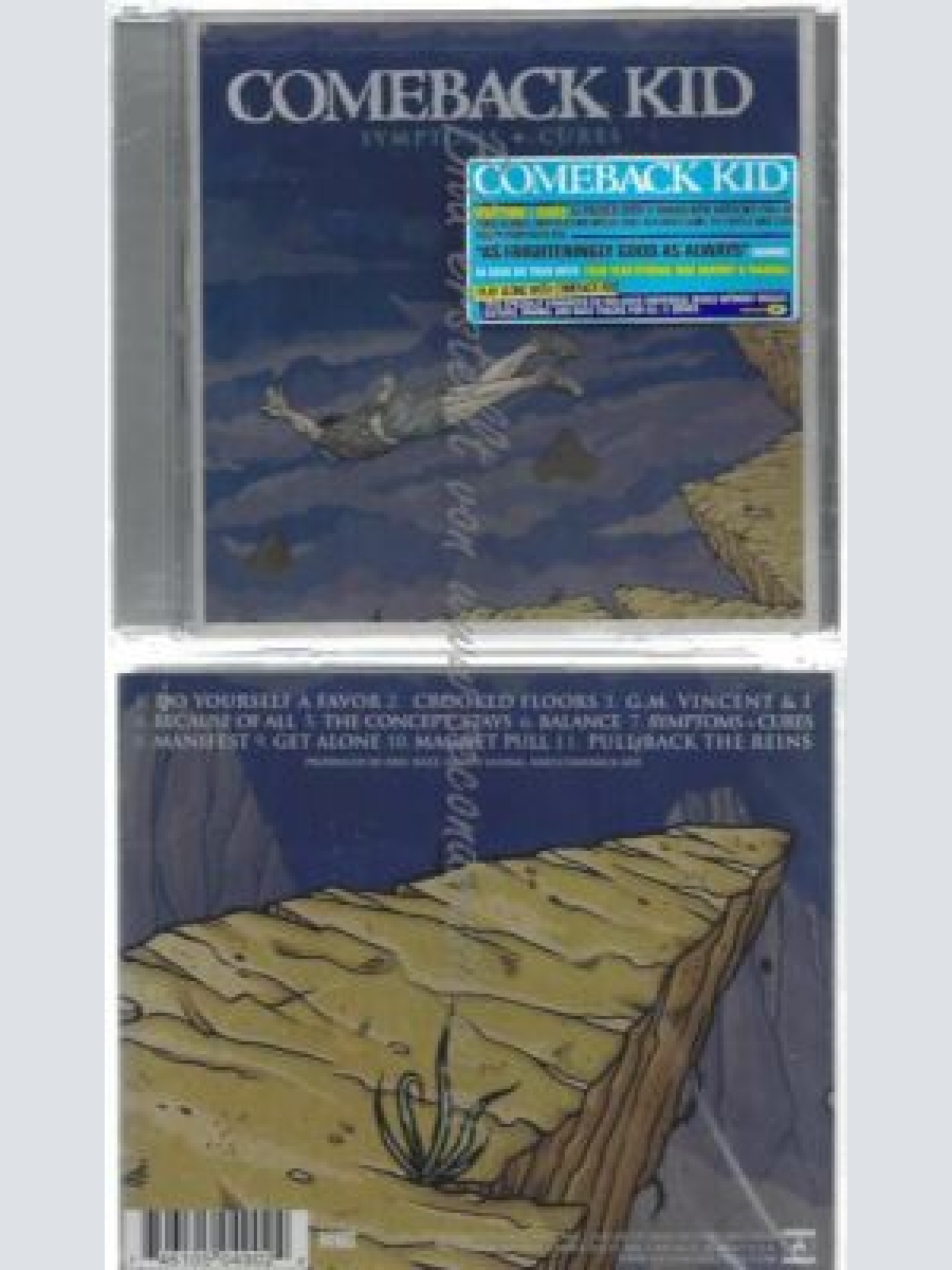 CD-- COMEBACK KID  --SYMPTOMS+CURES