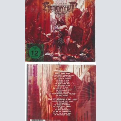 CD-- HAMMERCULT  --BUILT FOR WAR