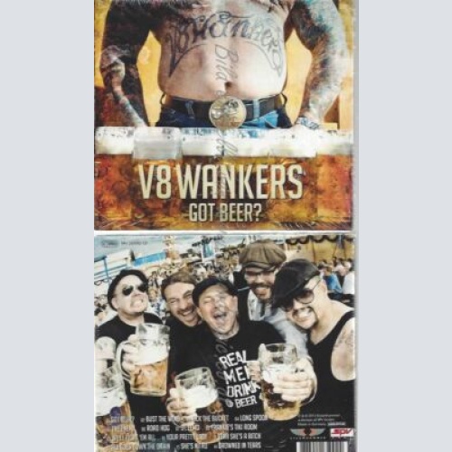 CD-- V8 WANKERS  --GOT BEER