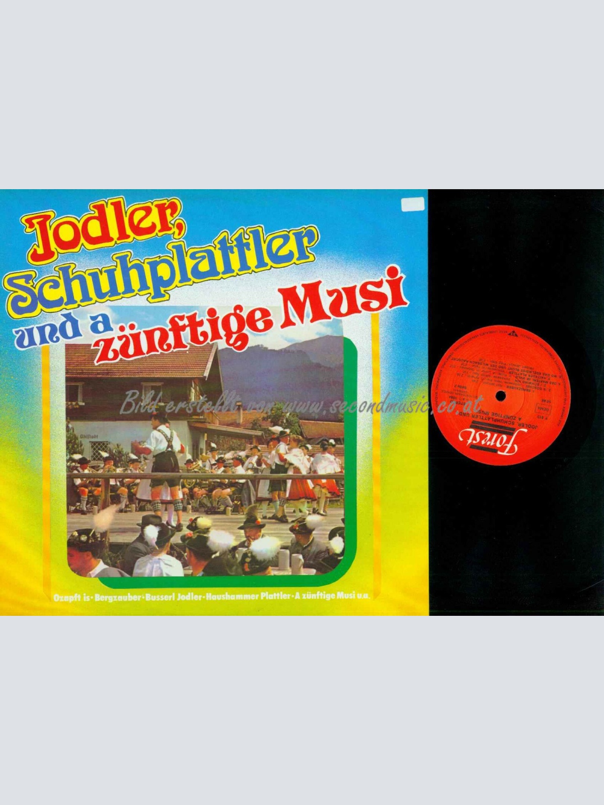 LP--Jodler, Schuhplattler und a zünftige Musi   //NM