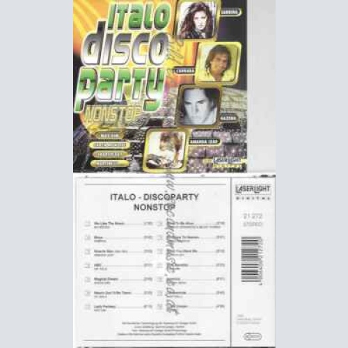 CD--ITALO DISCO PARTY NONSTOP--SABRINA, AMANDA LEAR,
