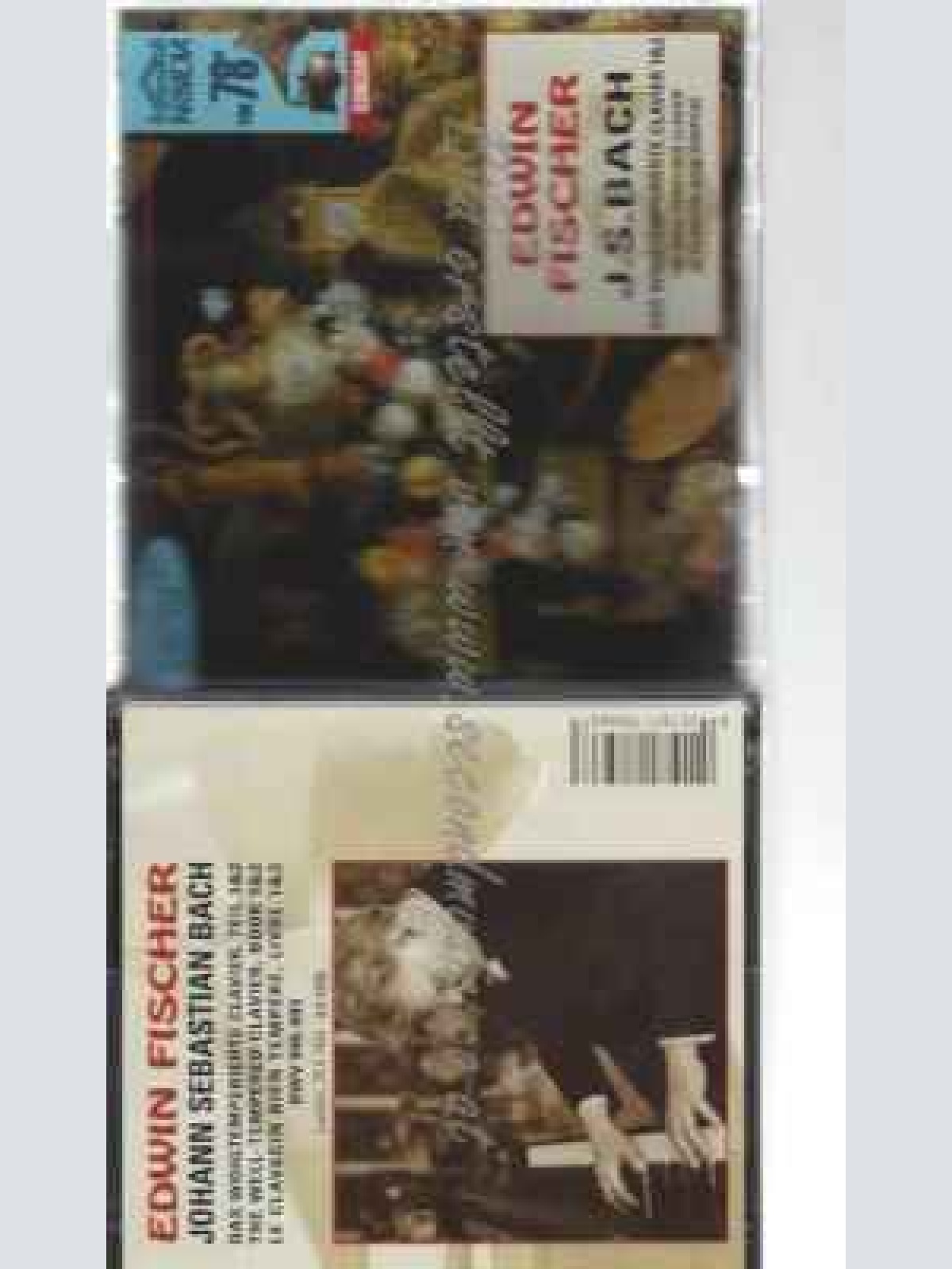 CD--19/ FISCHER,EDWIN--DAS WOHLTEMPERIERTE KLAVIER