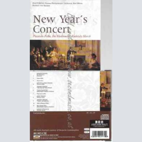 CD--VARIOUS UND STRAUSS,JOHANN (SOHN)--NEUJAHRSKONZERT * NEW YEAR'S C