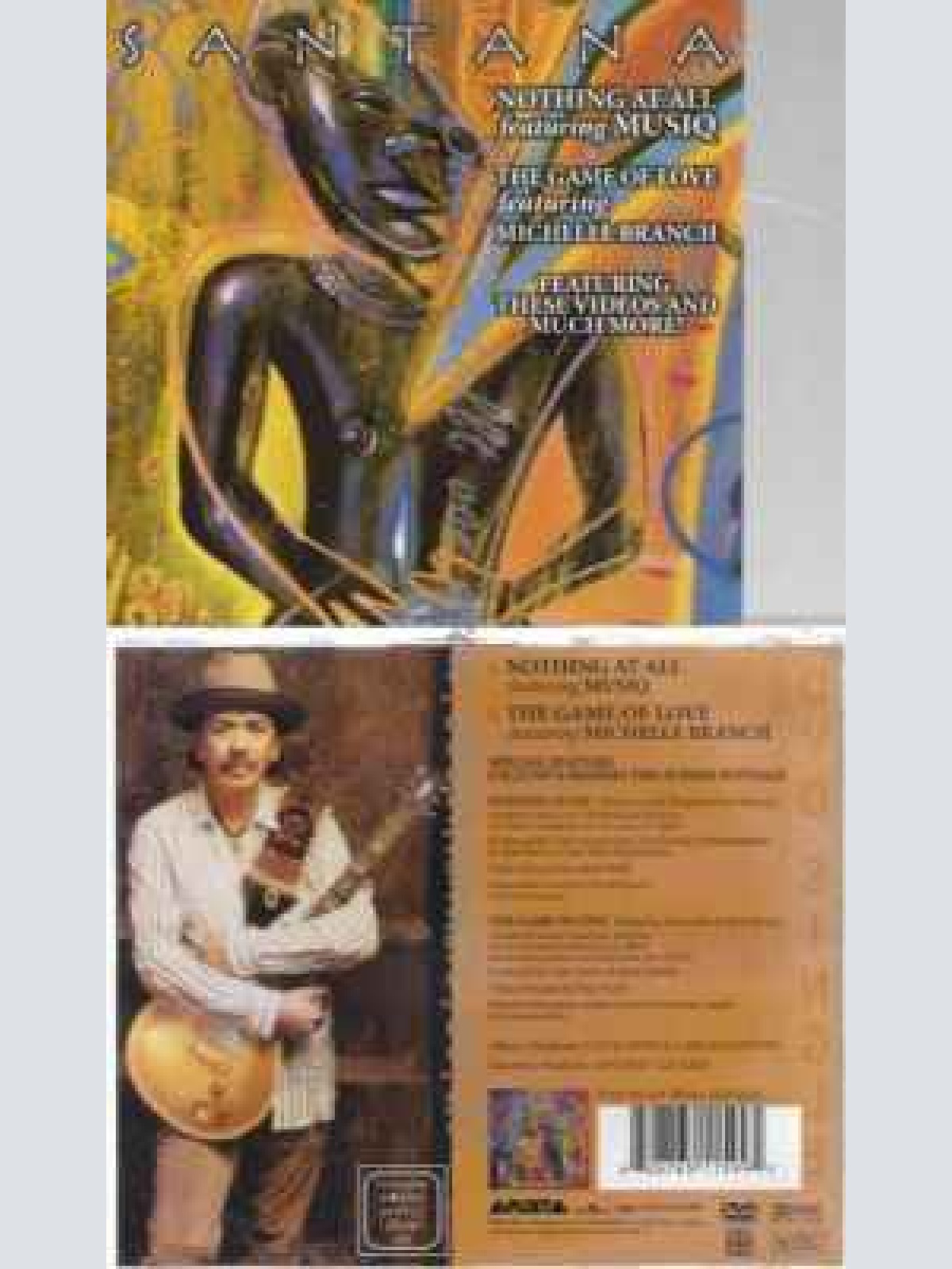 CD--Santana - Nothing at All (DVD-Single)