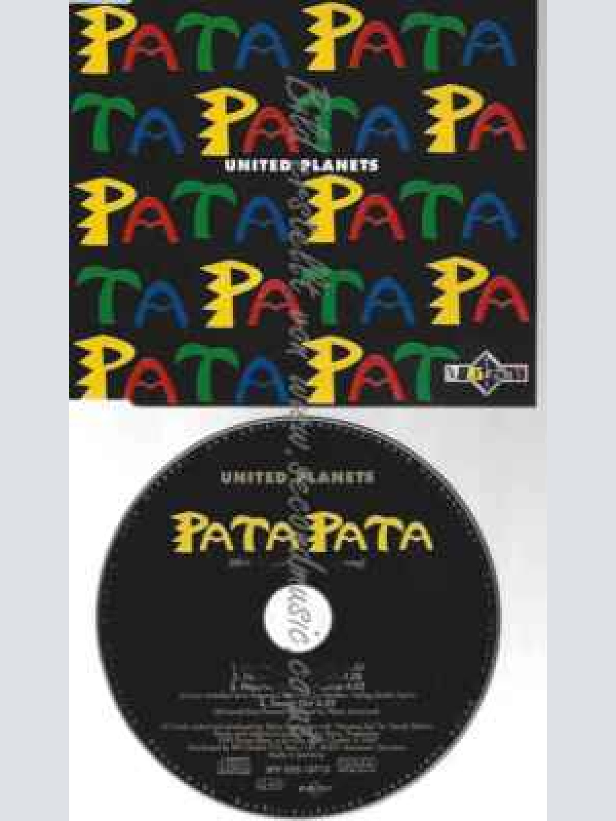 CD--UNITED PLANETS--PATA PATA (INCL. 3 VERSIONS, 1993)