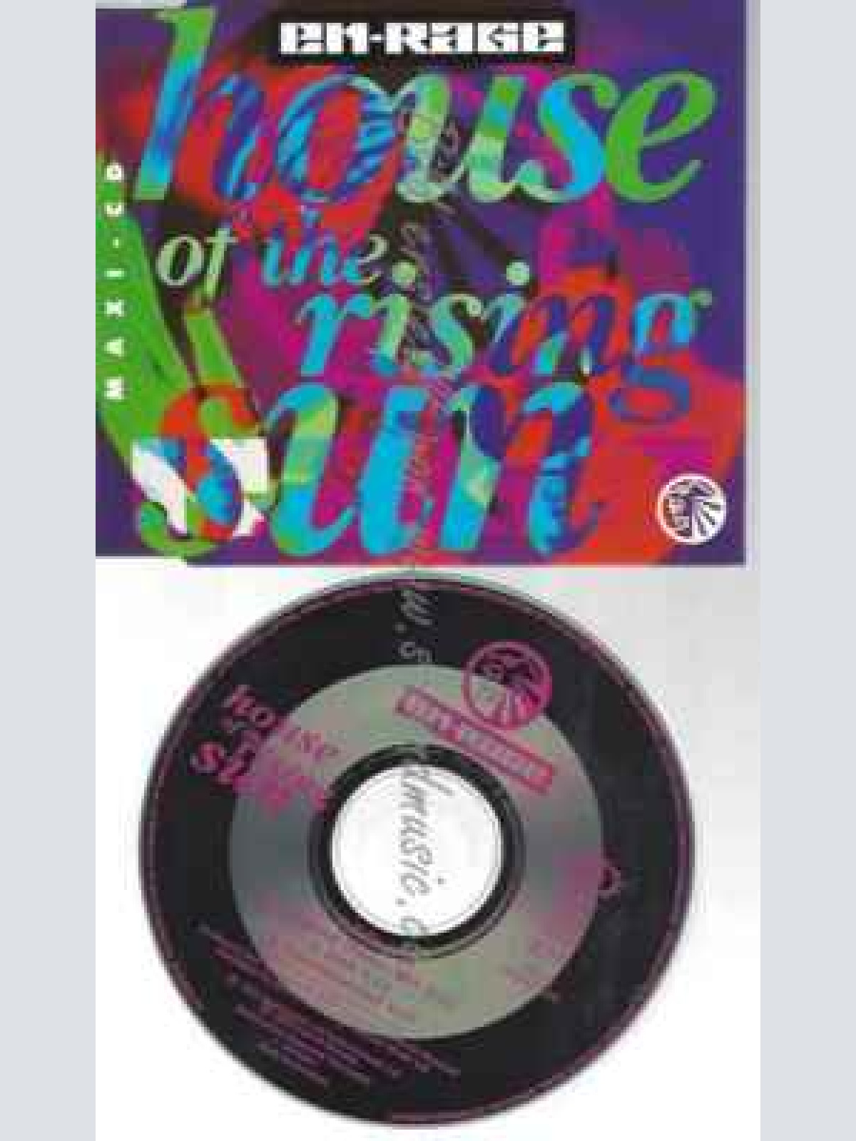 CD--EN-RAGE (RAGE)--HOUSE OF THE RISING SUN