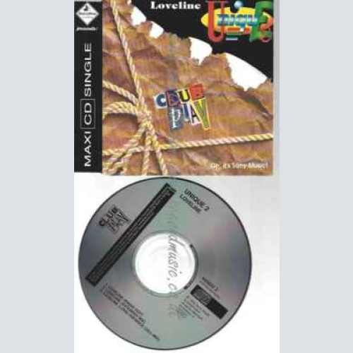 CD--UNIQUE 2--LOVELINE (3 VERSIONS, 1993)