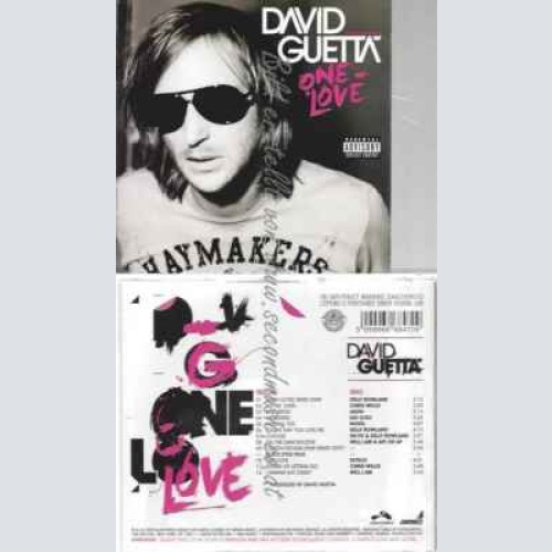CD--DAVID GUETTA--ONE LOVE