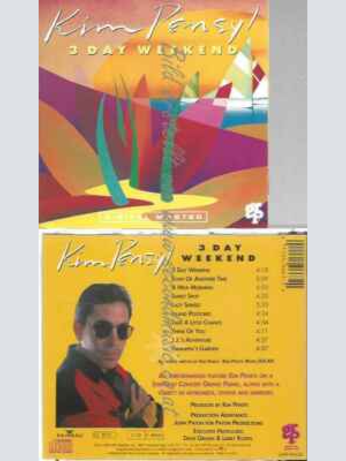 CD--KIM PENSYL--3 DAY WEEKEND