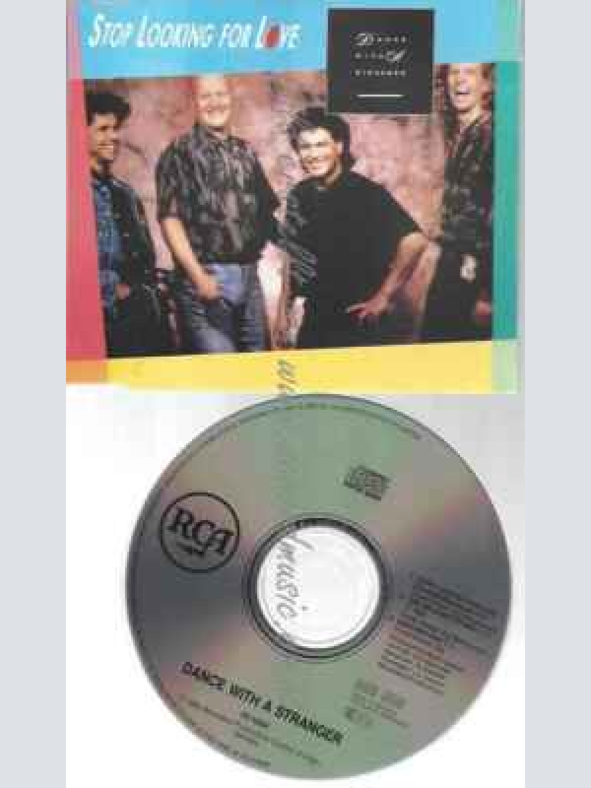 CD--DANCE WITH A STRANGER--STOP LOOKING FOR LOVE