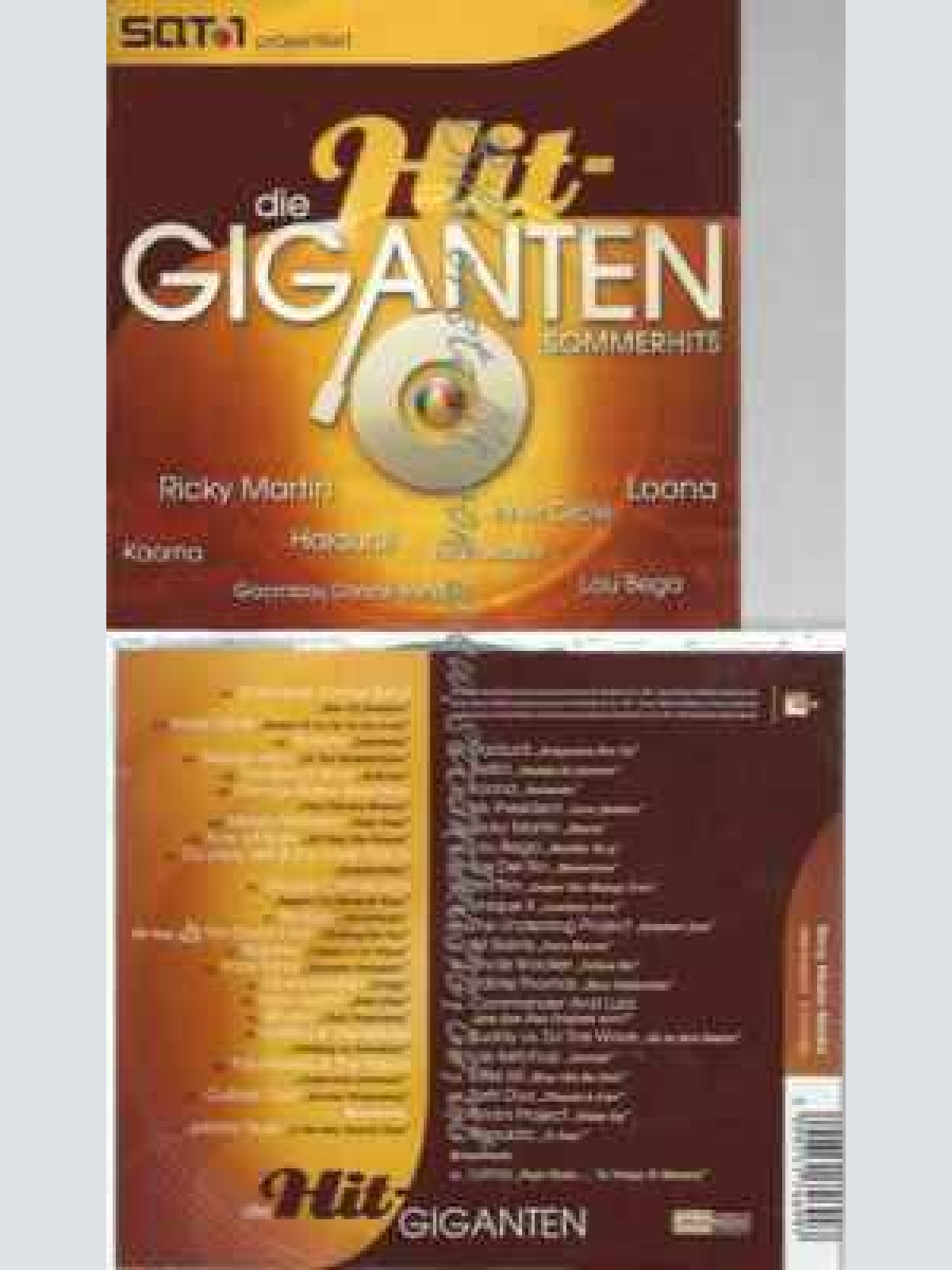 CD--VARIOUS--DIE HIT GIGANTEN-SOMMERHITS