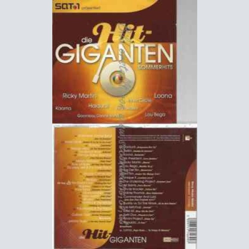 CD--VARIOUS--DIE HIT GIGANTEN-SOMMERHITS