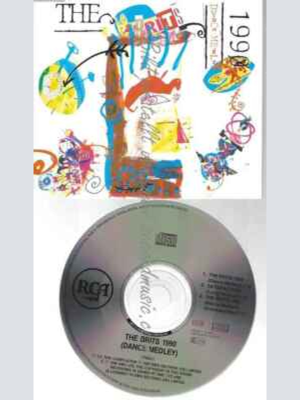 CD--THE BRITS--1990 DANCE MEDLEY