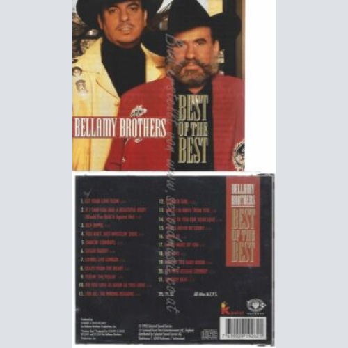 CD-- BELLAMY BROTHERS--BEST OF THE BEST