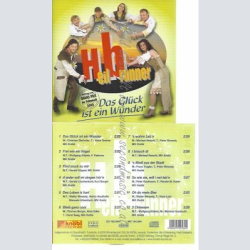 CD-- HEILBRUNNER,DIE--DAS GLÜCK IST EIN WUNDER