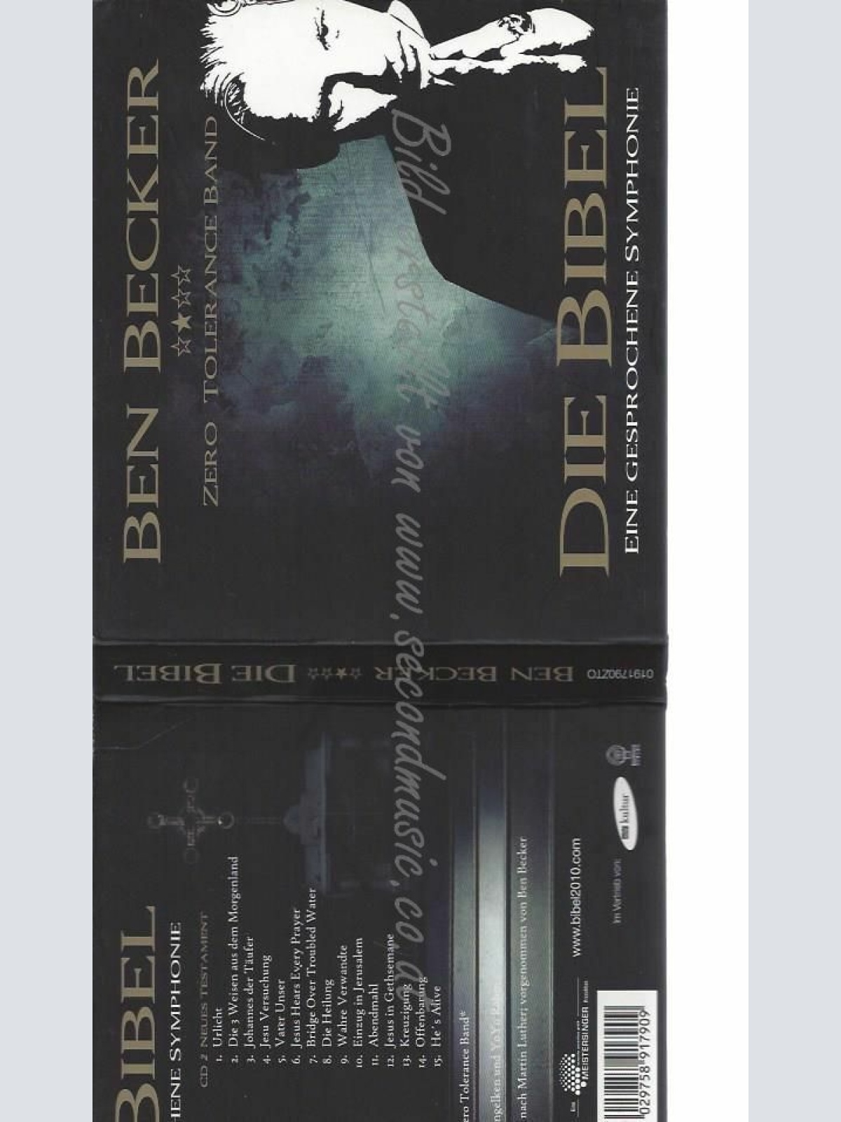 CD-- BEN BECKER  . JULI --DIE BIBEL. EINE GESPROCHENE SYMPHONIE (DIGI-PACK)