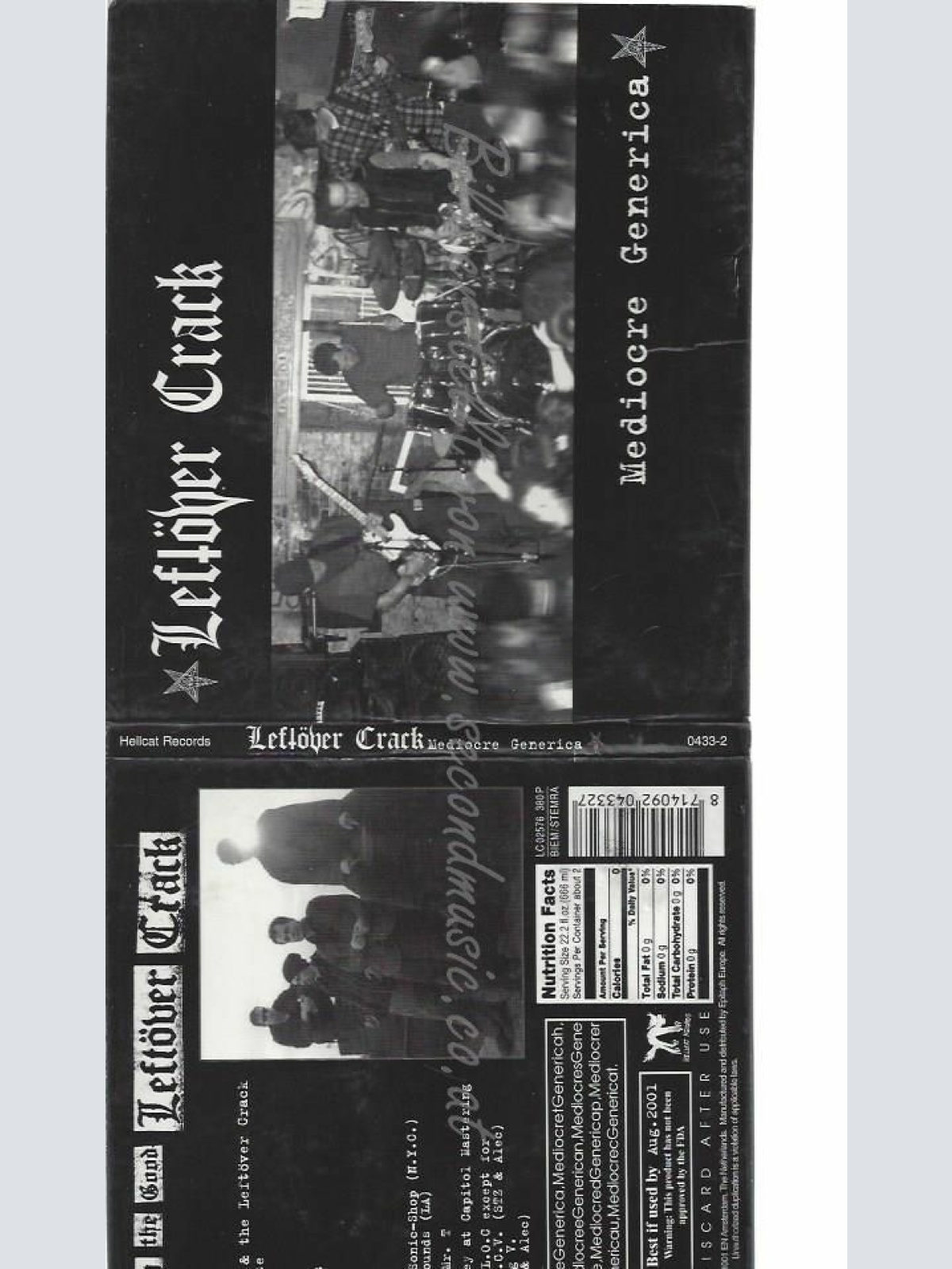 CD-- LEFTOVER CRACK--++MEDIOCRE GENERICA