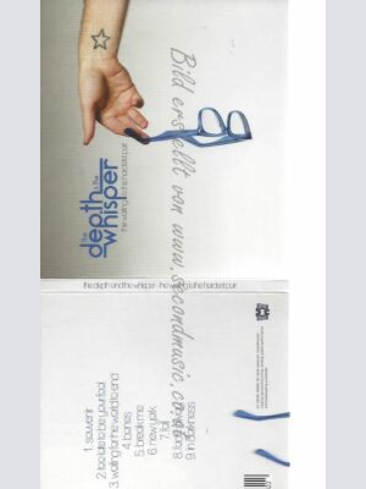 CD-- THE DEPTH & THE WHISPER--THE WAITING IS THE HARDEST PATH