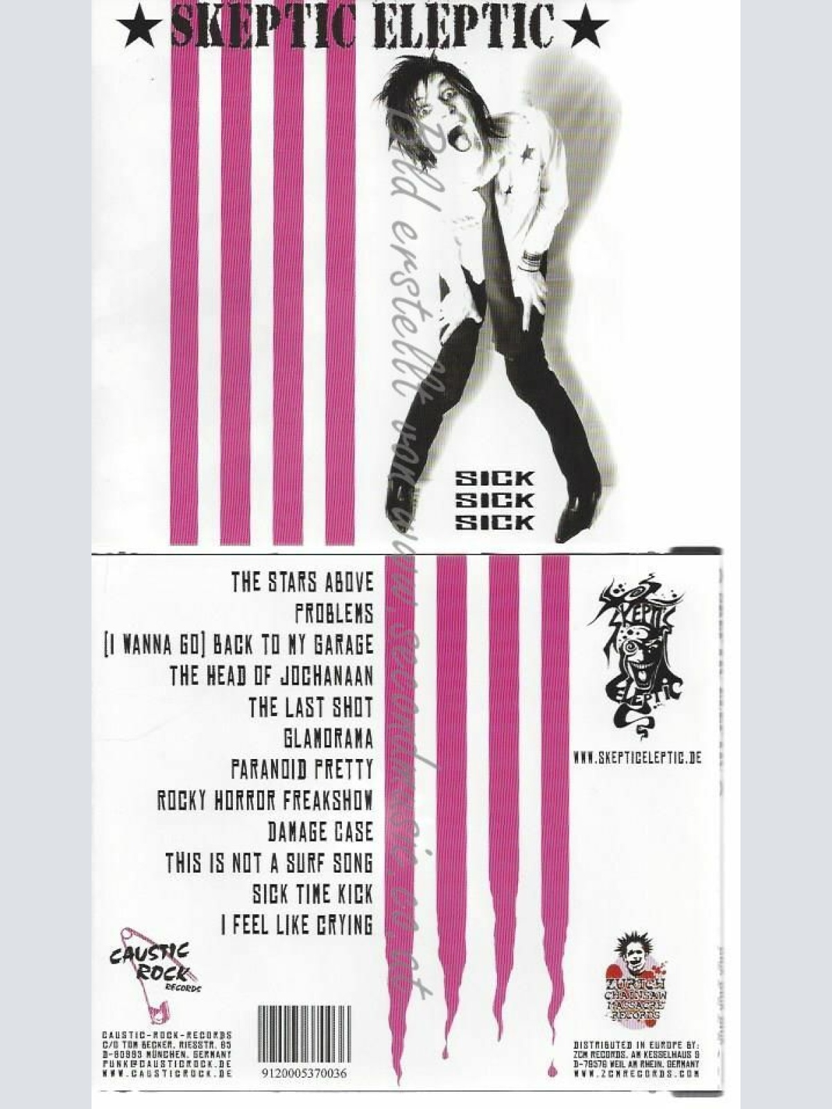CD-- SKEPTIC ELEPTIC  --SICK SICK SICK