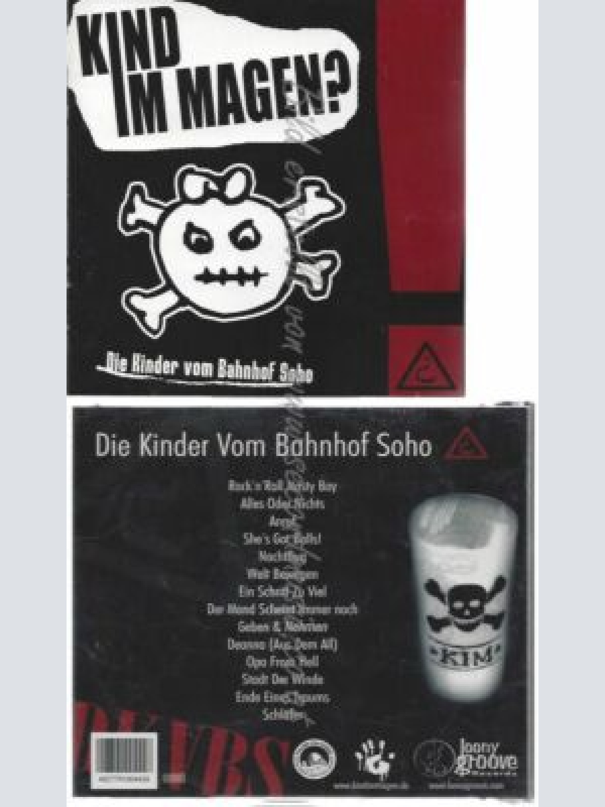 CD-- KIND IM MAGEN--DIE KINDER VOM BAHNHOF SOHO