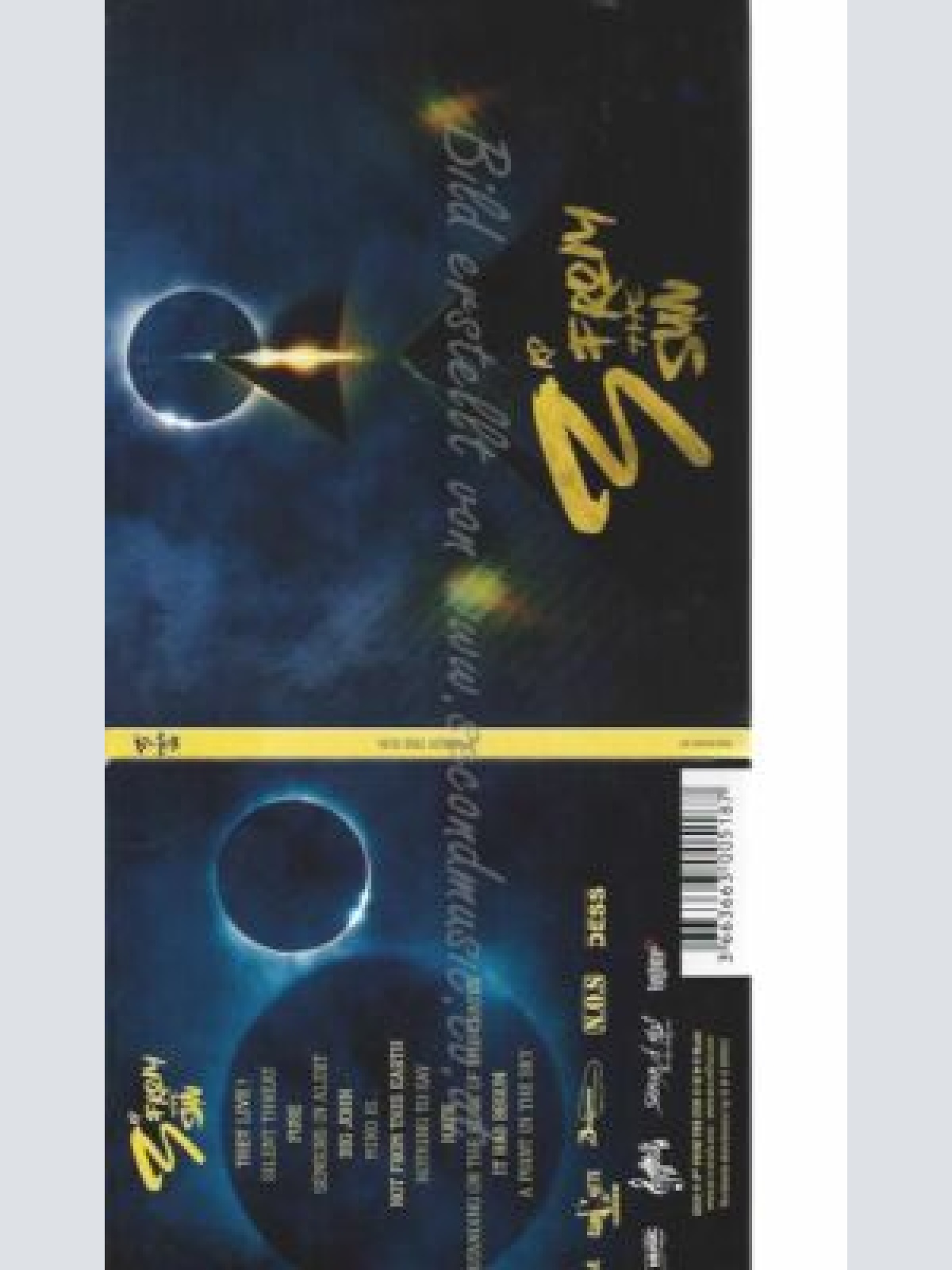 CD--  3Rd From The Sun - 3Rd From The Sun