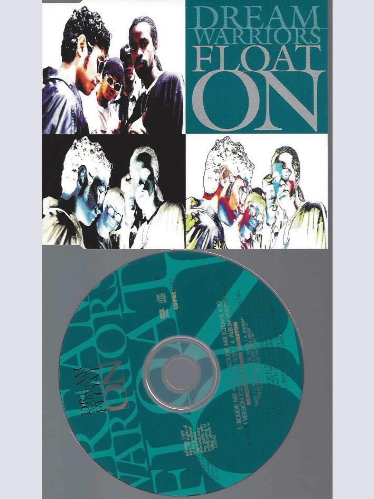 CD-   Dream Warriors  Float On  / Promo