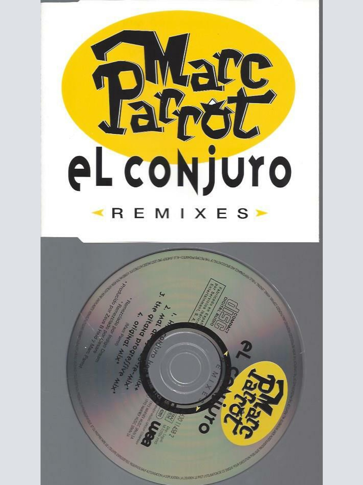 CD- Marc Parrot  El Conjuro