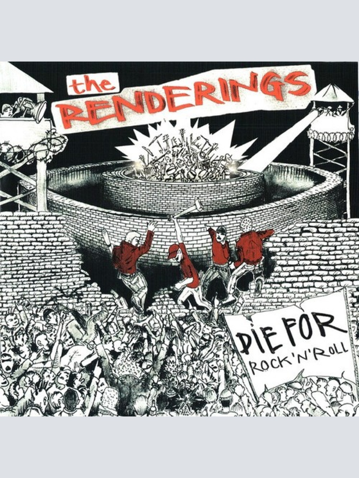 CD, Album The Renderings - Die For Rock 'N' Roll