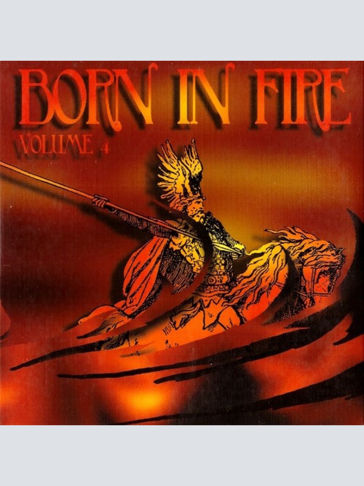 CD, Smplr Various - Born In Fire Volume 4