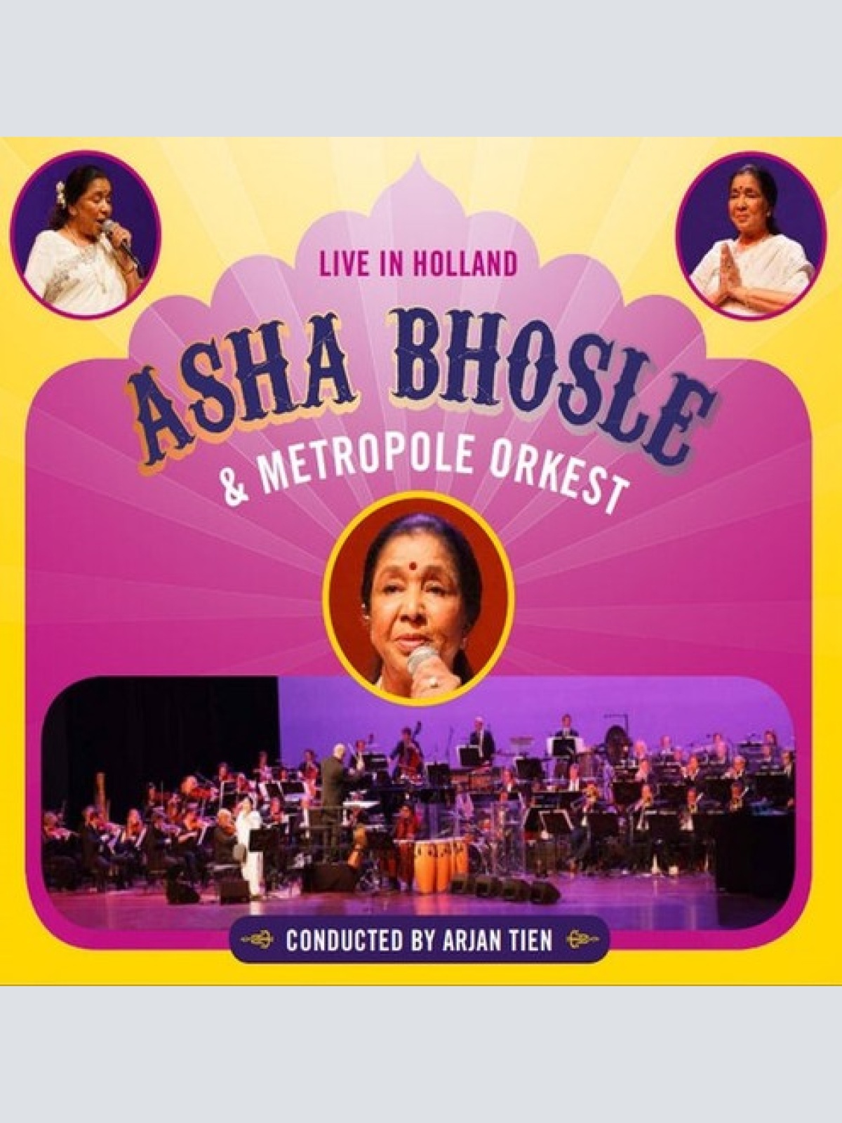 CD, Album Asha Bhosle, Metropole Orchestra - Live In Holland