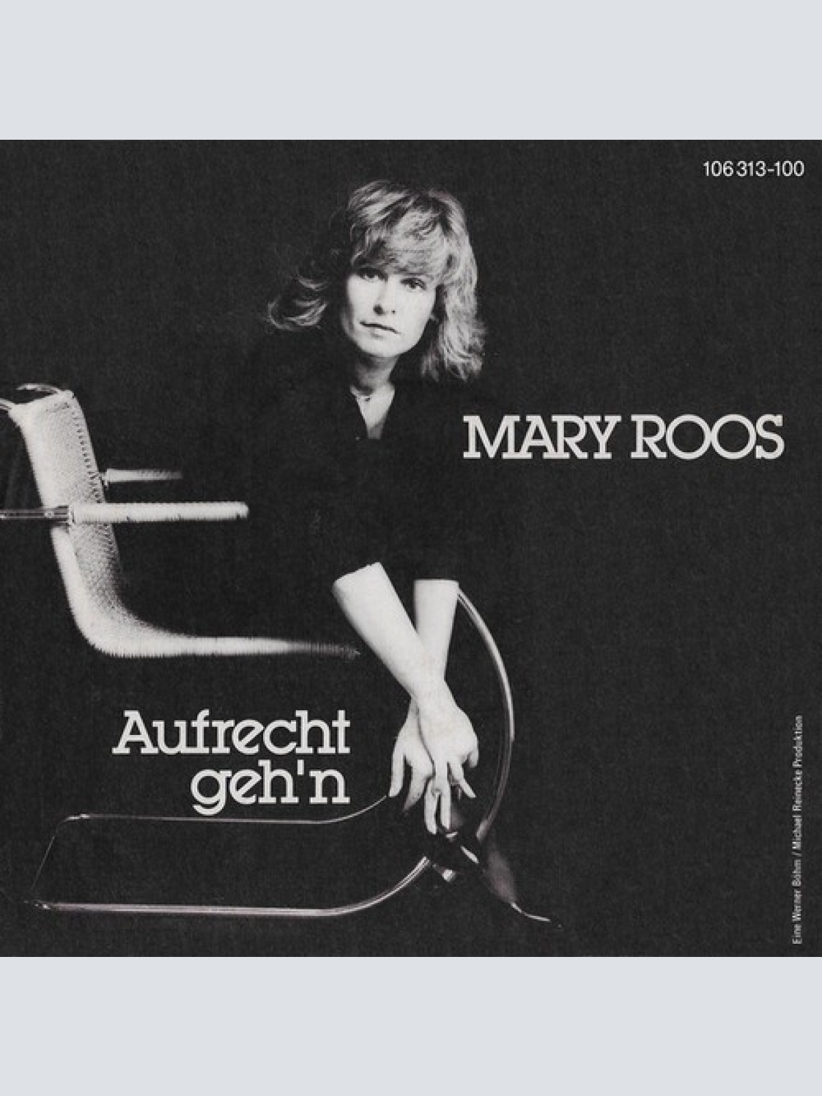 7", Single Mary Roos - Aufrecht Geh'n