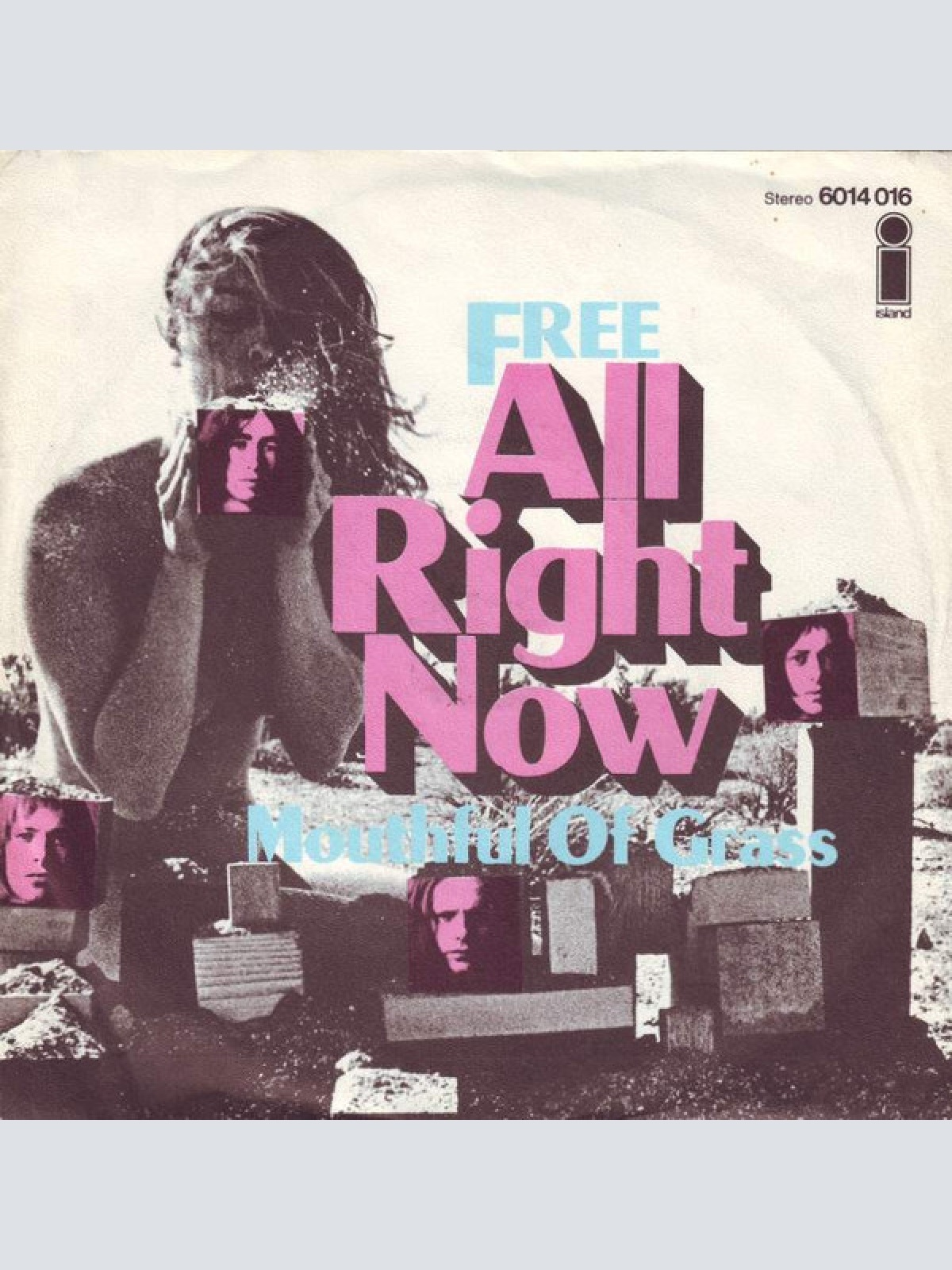 7", Single, RP, Bla Free - All Right Now