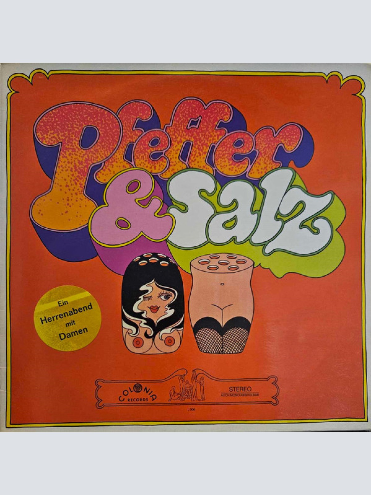 LP, Album Harry Fey Und Max Mauel - Pfeffer & Salz