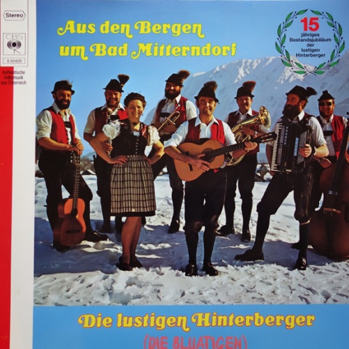 LP, Album Die Lustigen Hinterberger - Aus Den Bergen Um Bad Mitterndorf
