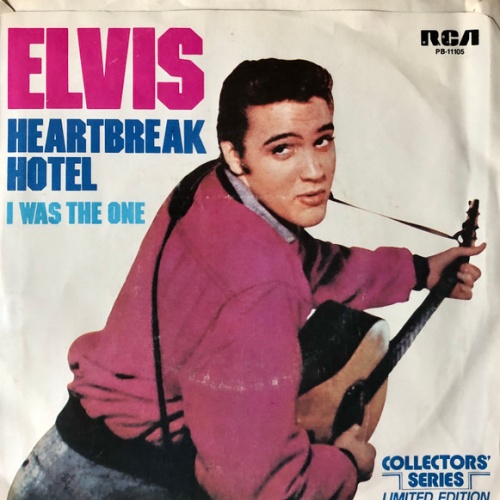 7", Mono, Ltd, RE Elvis* - Heartbreak Hotel
