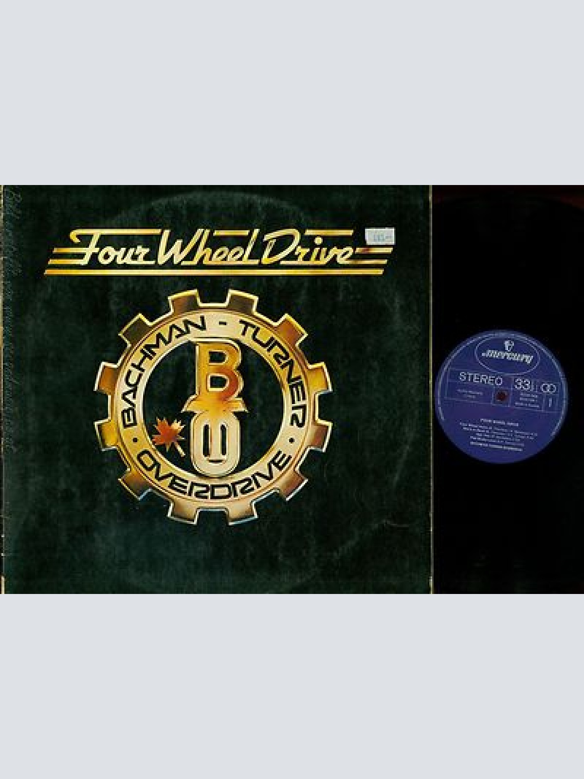 LP--BACHMAN TURNER OVERDRIVE-- FOUR WHEEL DRIVE -FOC-AUSTRO MECHANA