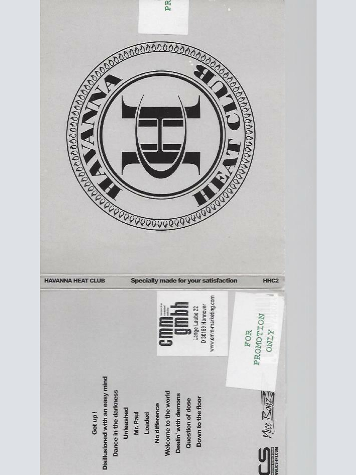 CD-  Havanna Heat Club – Specially Made For Your Satisfaction