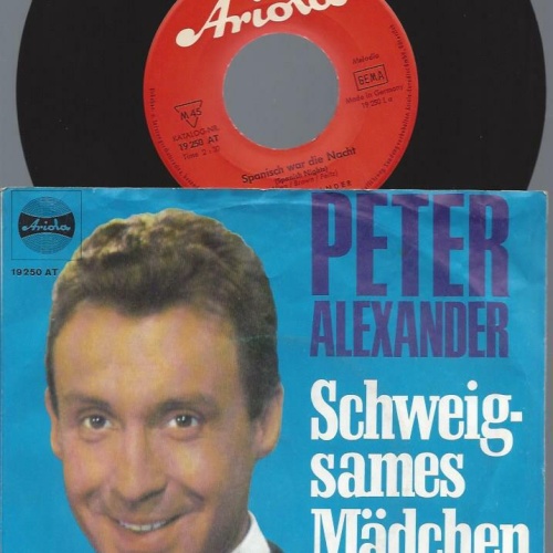 7"    Peter Alexander – Spanisch War Die Nacht