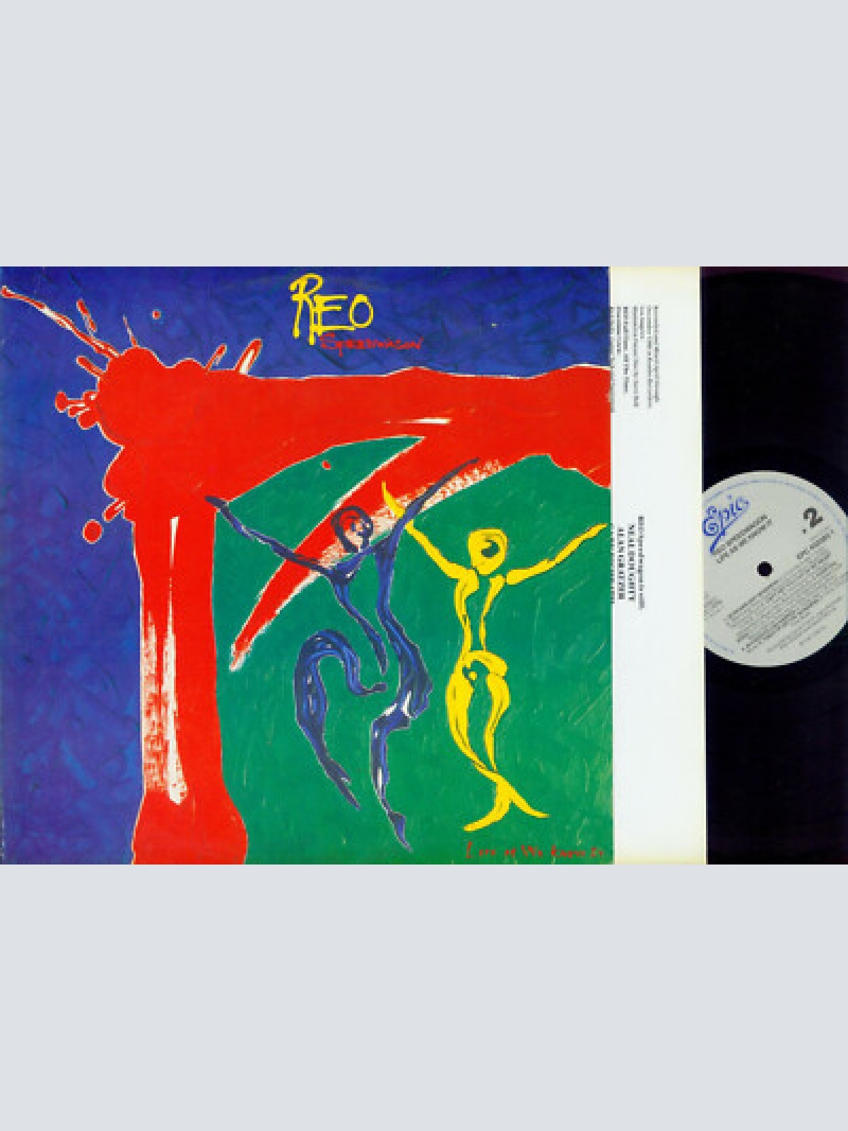 LP--  REO Speedwagon  Life As We Know It