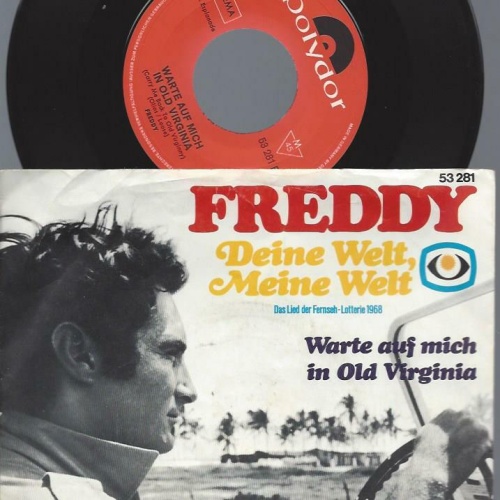 7"  Freddy  Deine Welt, Meine Welt