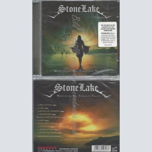 CD--STONELAKE--MARCHING ON TIMELESS TALES