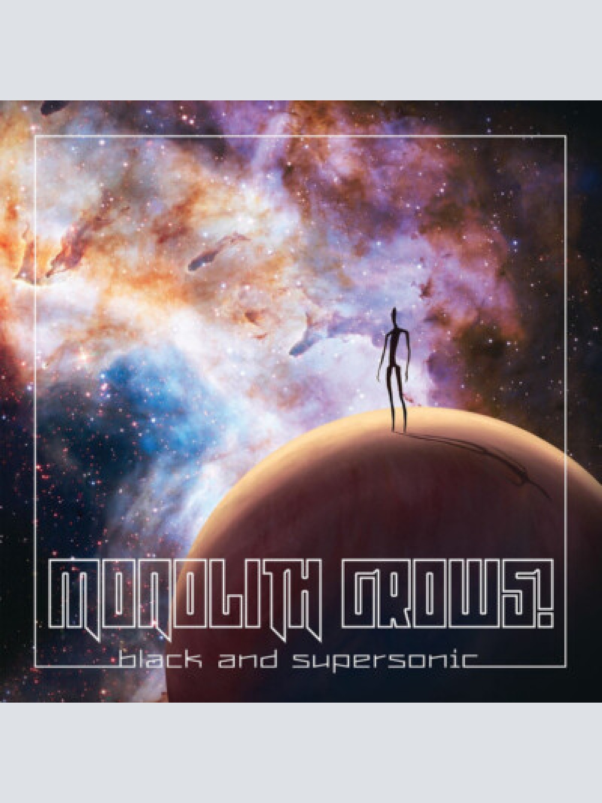 LP, Album Monolith Grows! - Black And Supersonic