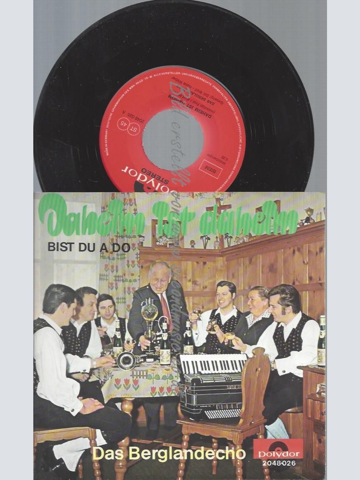 7" DAS BERGLANDECHO DAHEIM IST DAHEIM